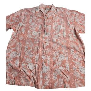 3491 Cooke Street Honolulu SS Button Down Hawaiian Shirt‎ Men's XL